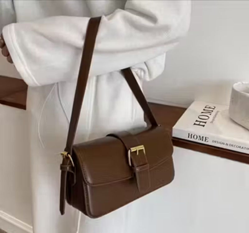 Osman Brown Sling Bag for Women - Image 2